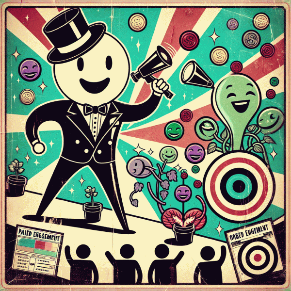 Paid Engagement vs Organic in 2025: The Plot Twist Marketers Never Saw Coming